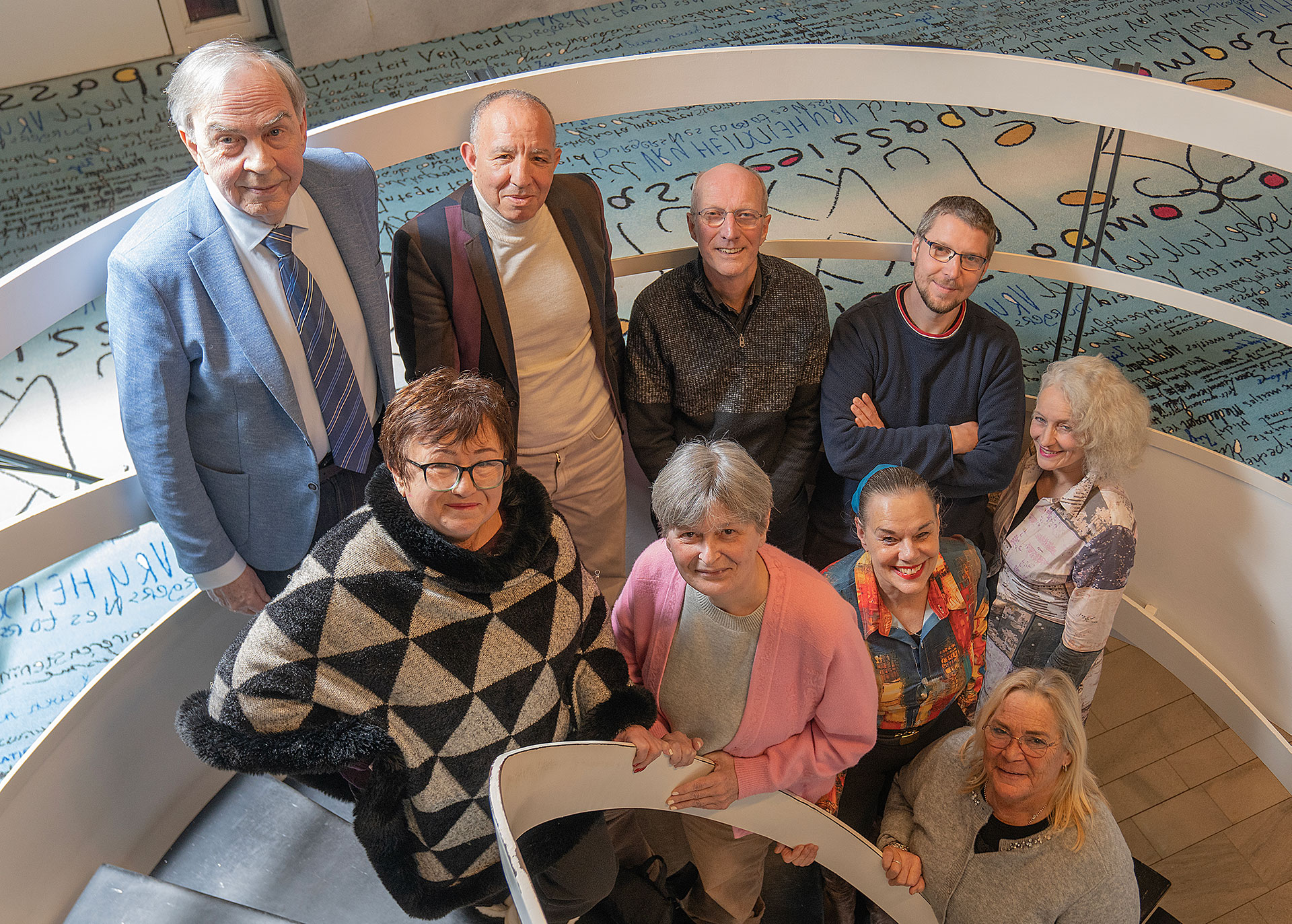 Groepsfoto kandidaten BurgerBelang Arnhem 2026